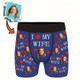 Customized Boxers with Images, Personalized Face Photo Boxers