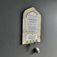 Islamic Key Holder:Dua Home Decor -Muslim Gift Key Holder