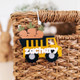 Construction Truck Easter Tag  Dump Truck Easter Tag