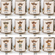 Personalized Cartoon Cowboy Tassel Blanket with Name
