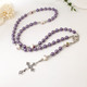 Personalized PU Leather Rosary Coin Purse with Name