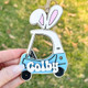Easter Basket Name Tag, Personalized Name Tag
