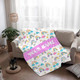 Customize Your Own Rainbow Blanket with Text