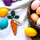 Easter Basket Tag, Easter Tag, Easter Ornament, Carrot Tag
