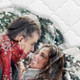 Custom Couple Watercolor Portrait Blanket, Photo To Painting