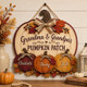 Personalized Pumpkin Patch Sign, Grandma & Grandpa Gift