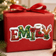 Personalized Christmas Name Stickers for Gift Wrapping a?? Custom Santa Labels,