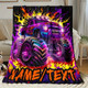 Personalized Monster Truck Blanket Custom with Name