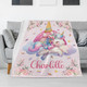 Personalized Name Flannel Blanket