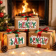 Christmas name stickers, Personalized Christmas gift labels, Christmas gift stickers