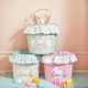 Personalized Bunny Basket: Kids Easter Gift, Toy Organizer