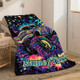 Custom 1pc Blanket with Creative Off-Road Truck Design And Personalized Text