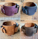 Custom Leather Watch Band, Cuff Band Strap, Apple Watch Band