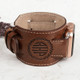 Custom Leather Watch Band, Cuff Band Strap, Apple Watch Band