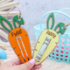 Personalized Easter Carrot Money Holder: Bunny Ear Tag, Cash Gift