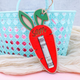 Personalized Easter Carrot Money Holder: Bunny Ear Tag, Cash Gift