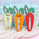Personalized Easter Carrot Money Holder: Bunny Ear Tag, Cash Gift