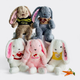 Easter Bunny| Embroidered Bunny Plush| Long Ears Bunny