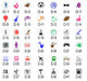 Custom Loyalty Card Self Inking Stamp, Small Logo Stamp