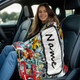Personalized Fire Rescue Blanket Custom Name/Text