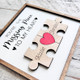 Couple Heart Plaque | Missing Piece of My Heart | Valentine Gifts