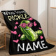 Custom Name Pickle Lover's Blanket