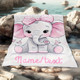 Customizable Name Elephant Blanket
