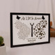 As I Sit in Heaven Wooden Memorial Wood Plaque, Mom Butterfly Memorial Gift