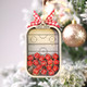 Personalized Hockey Jersey Shaker Ornament, Ice Hockey Coach Christmas Ornament