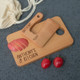 Engraved Wooden Kids Knife and Cutting Board