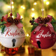 Personalized Christmas Tree Ornament,Custom 2025 Jingle Bell