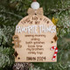 Few Of My Favorite Things Ornament, Personalized Kids Keepsake Ornament