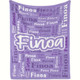 Custom Blanket Personalized Name Blanket Christmas Customized Gifts