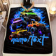 Customizable Monster Truck Flannel Blanket
