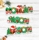 Christmas Stickers | Custom Christmas Gift Labels | Xmas Name Gifts Tags