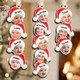 Custom Photo Funny Face Family Ornament, Acrylic Christmas Ornament