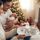 Personalized First Christmas Family Plate