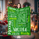Custom Name Throw Blanket - Personalized Girls and Boys Blanket