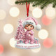 Baby's First Christmas Ornament, Personalized Newborn Christmas Ornament,