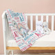 Creative Personalized Text Customization Fleece Gift Blanket