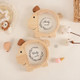 Custom Kid Name Piggy Bank, Custom Wooden Pig Coin Bank, Baptism Gift