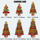 Family Christmas Ornament 2025 Personalized, Christmas Tree Family Name