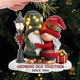 Custom Gnome Acrylic Ornament - Personalized Anniversary Christmas Wedding Gifts