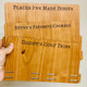 Personalized Golf Pencil Holder, Wall Display for 23 Pencils
