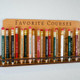 Personalized Golf Pencil Holder, Wall Display for 23 Pencils