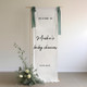 Custom Baby Shower Sign, Fabric Baby Shower Sign, Hello Baby Sign
