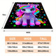 Custom Name, Cartoon Cute Unicorn, Women Like HD Print Blanket