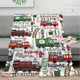 Personalized Name Vehicle Blanket: Customizable with Trains, Fire Trucks
