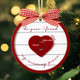 The Year I Found My Missing Piece, Custom Couple Christmas 2025 Ornament