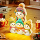 Snowman Grandma, Grandpa, Grandparents and Grandkids Personalized Light Box